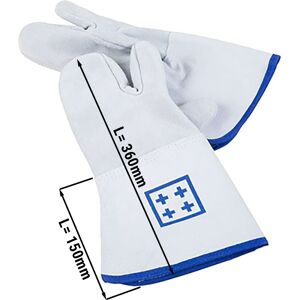 GGM GASTRO - Gants de four avec 3 doigts - Longueur : 36 cm