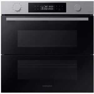 Samsung - Four encastrable pyrolyse NV7B45305AS dual cook flex ,76 litres , wifi - Publicité