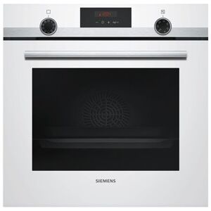 Siemens iQ300 HB573ABV0 - Four - intégrable - niche - largeur : 56 cm - profondeur : 55 cm - hauteur : 58.5 cm - avec système auto-nettoyant - classe A - blanc - Publicité