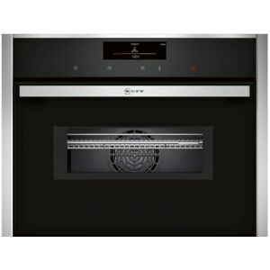 Neff C28MT27N1 Four intégrable compact avec fonction micro-ondes, 60 x 45 cm, Inox - Publicité