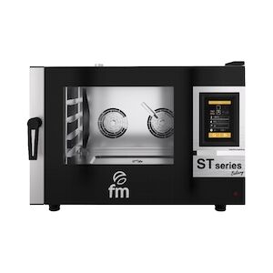 FM Four Mixte Electrique A Injection De Vapeur 880X 905X670 -4 Niveaux 600X400/Gn1/1 - 400/3+N/50-60Hz - Puissance 7500W - Panneau Tactile STB-604-V7