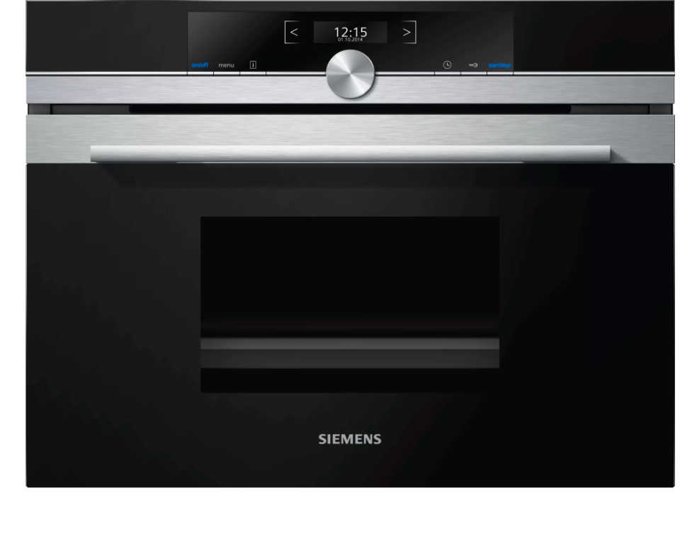 Siemens CD634GAS0B 45cm Compact Steam Oven Stainless Steel