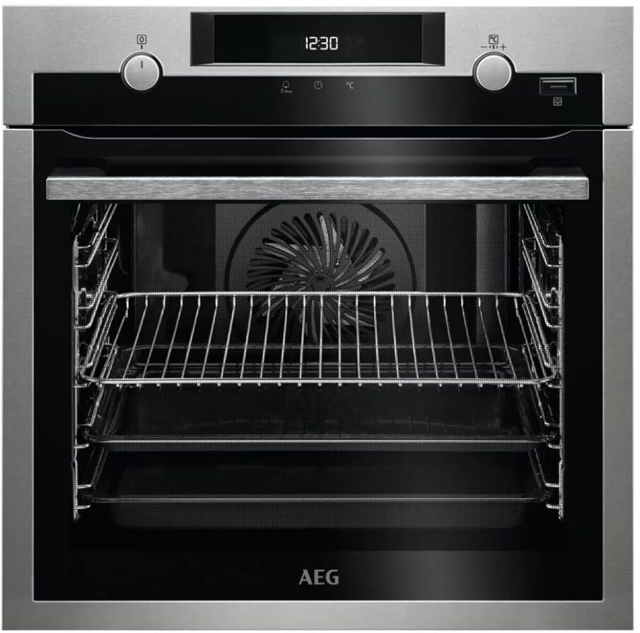 AEG BPS55IE20M Built In Electric SteamBake Single Oven - Stainless Steel