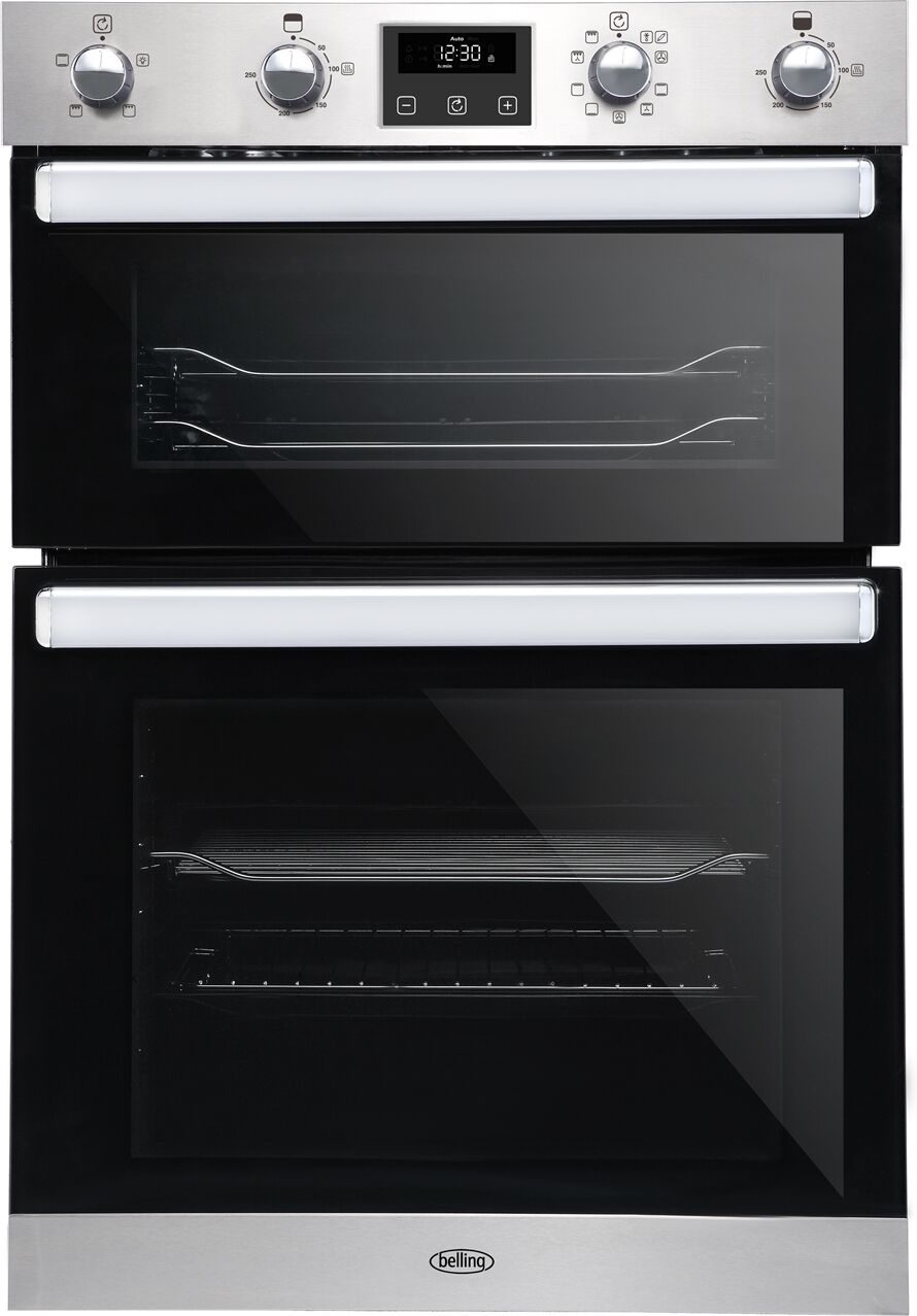 Belling BI902FPSTA Built In Double Oven - Stainless Steel