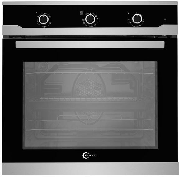 Flavel FLS62FX 60cm Built-in Single Fan Oven-Stainless Steel