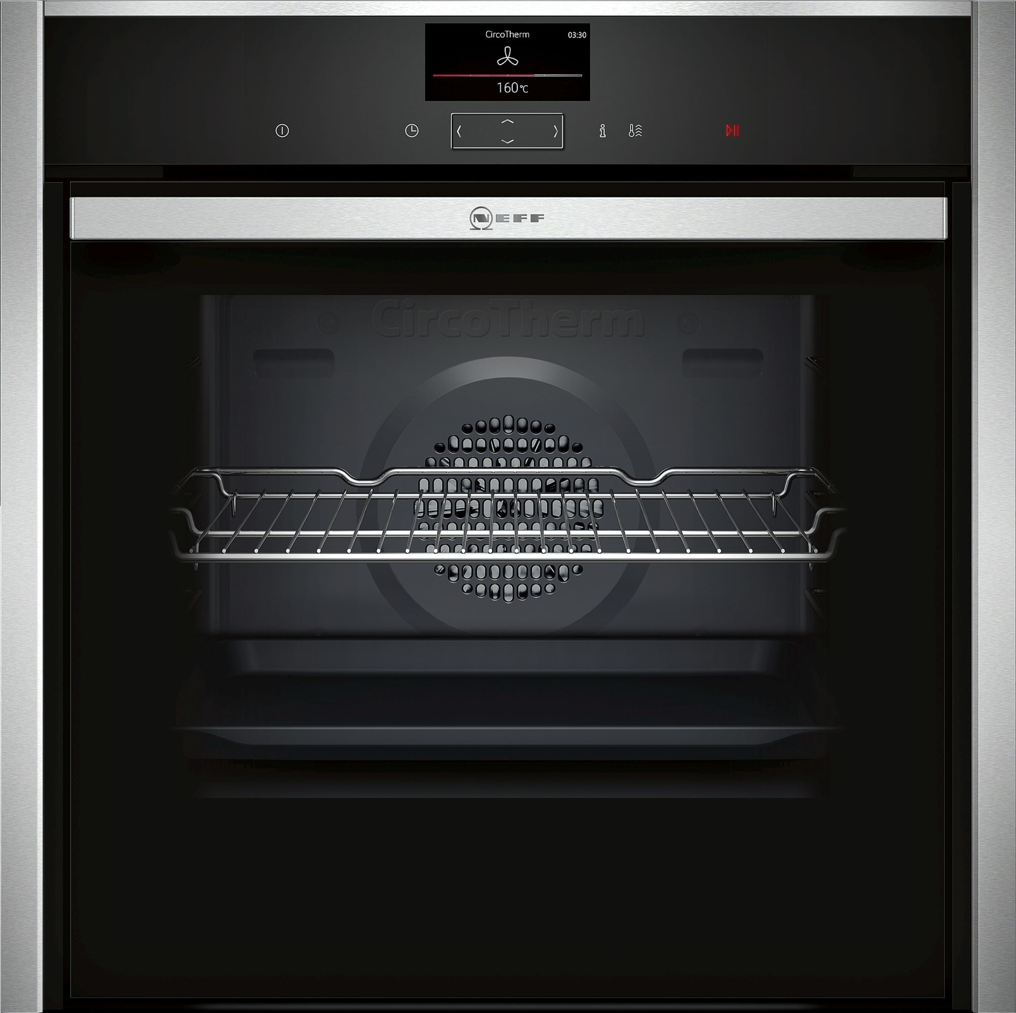 Neff B47CS34H0B Built In Single Oven Stainless Steel *DISPLAY MODEL*