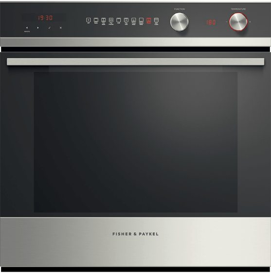 Fisher & Paykel OB60SD9PX1 60cm Built In Electric Single Oven-Stainless Steel