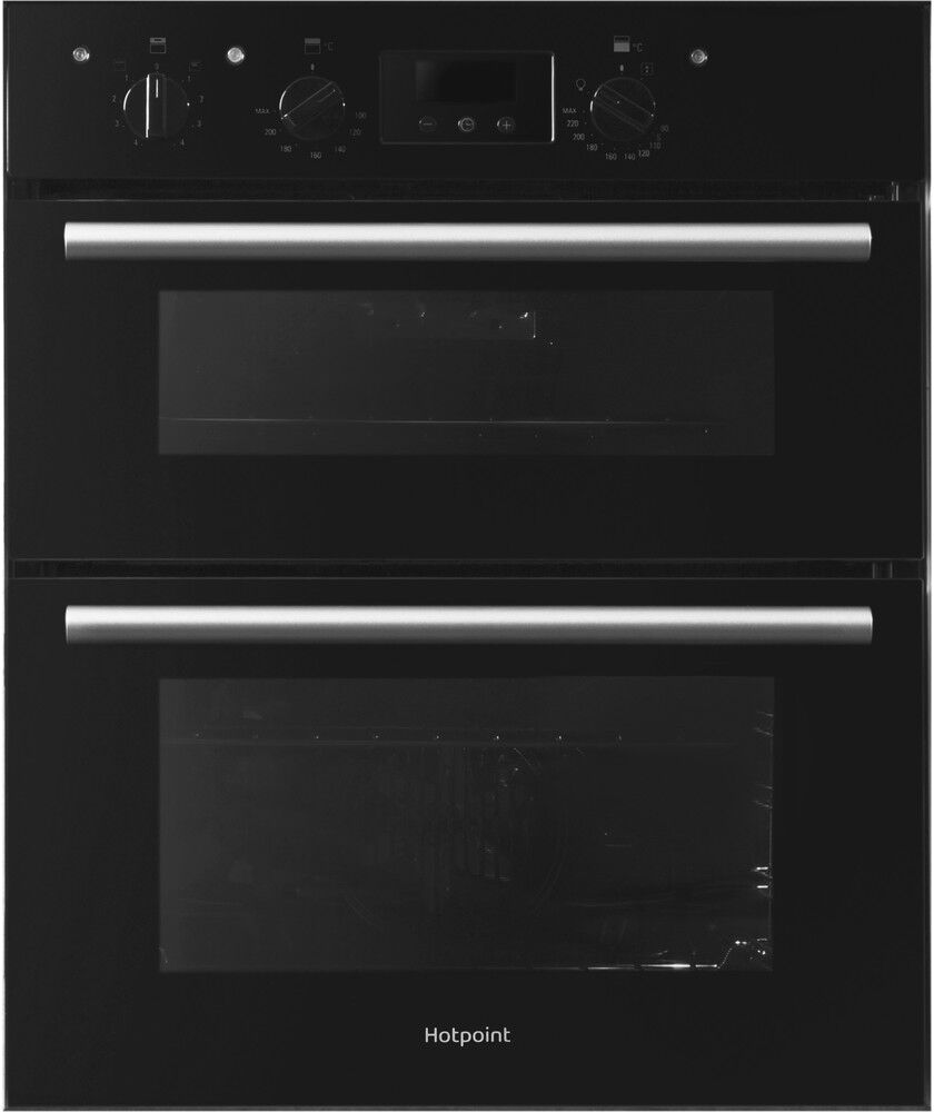 Hotpoint DU2540BL Double Oven Built Under-Black