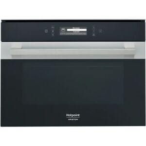 ariston ⓜ️🔵🔵🔵 hotpoint mp 996 ix ha - forno combinato microonde e tradizionale, incasso, nero e