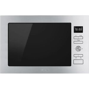 smeg fmi425x forno a microonde da incasso microonde con grill 25 l 900 w acciaio inossidabile