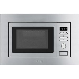 smeg fmi017x forno a microonde da incasso microonde con grill 17 l 700 w acciaio inossidabile