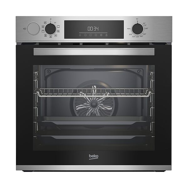 beko forno 72lt multi9 a+ inox led touch bbis12300x