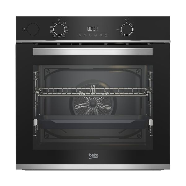 beko forno 72lt multi9 a+ pirol nero led bbis13300x