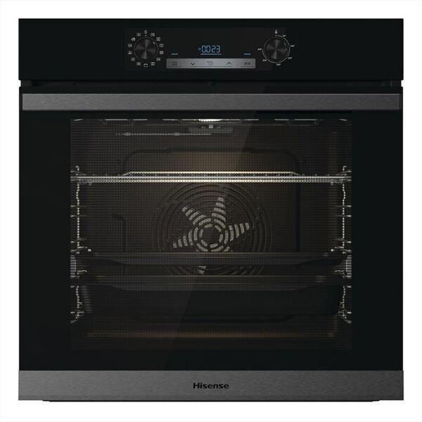 hisense forno incasso elettrico bsa65226ab classe a-nero con inserti black inox