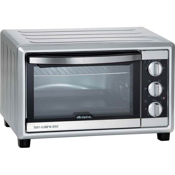 ariete 984 forno elettrico ventilato fornetto con grill capacità 25 litri potenza 1500 watt timer colore nero - 984