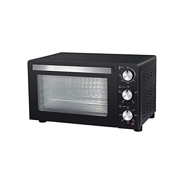 melchioni devil 23 forno elettrico ventilato fornetto capacità 23 litri potenza 1200 watt timer colore nero - devil 23