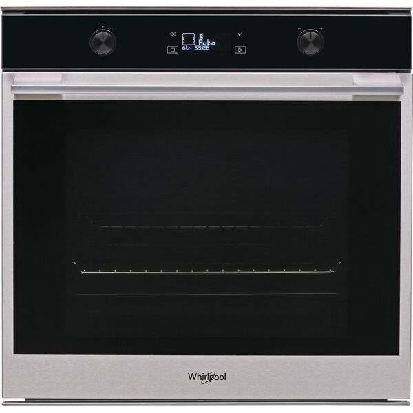 whirlpool w7 om5 4 h w7 om5 4 h forno elettrico da incasso ventilato multifunzione con grill 6° senso / autopulente / idrolisi 73 litri 60 cm classe a+ colore inox