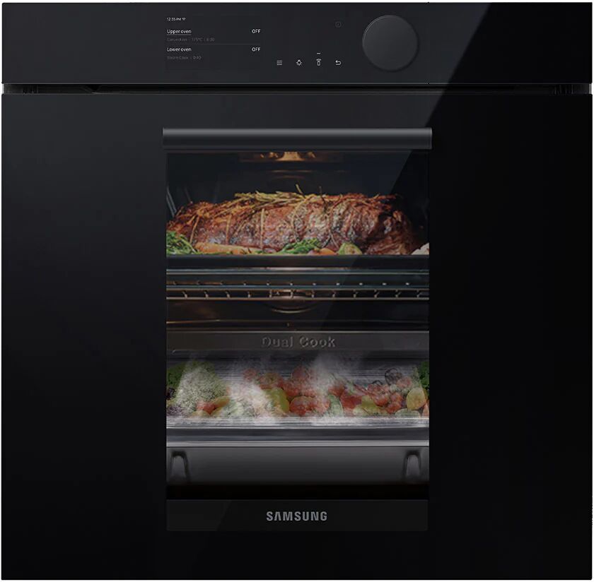 Samsung NV75T8549RK Forno ad incasso Dual Cook Infinite Line 75L A+ Vetro nero