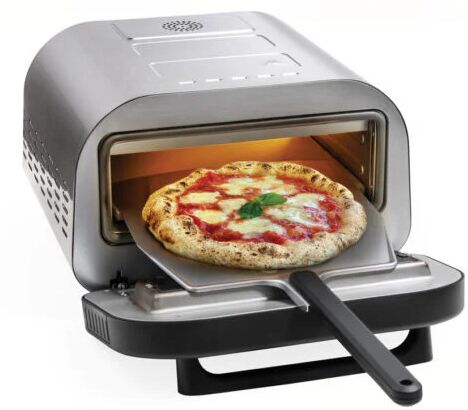 macom 884 macchina e forno per pizza 1 pizza(e) 1700 w nero, acciaio inossidabile