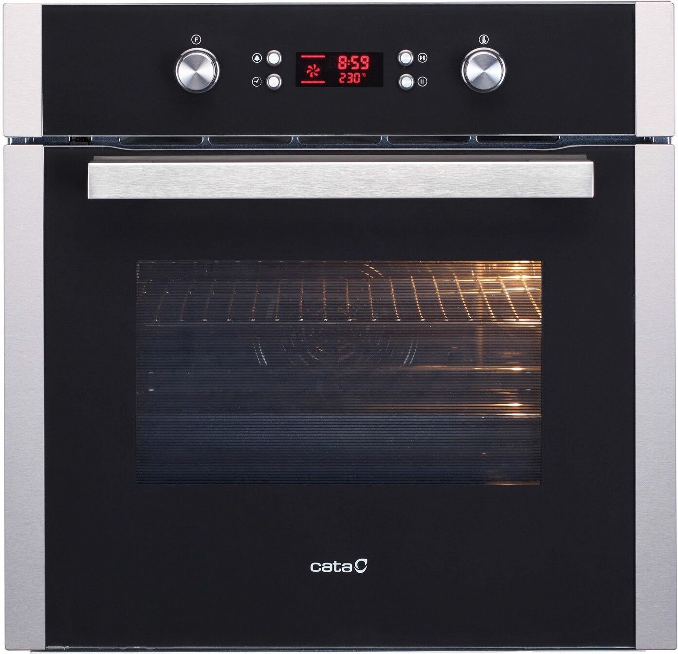 Cata Forno Elétrico C 8110 Pyro Bk 70 (classe A) (preto/inox) - Cata