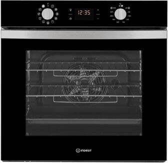 Indesit Forno IFW 4844 H BL (71 L - 59.5 cm - Hidrolítico - Preto)