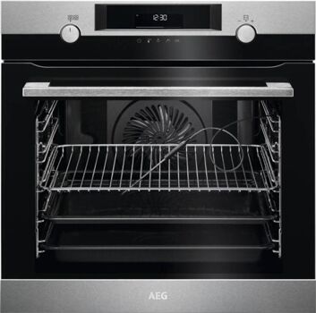 AEG Forno a Vapor BPK558370M (71 L - 59.5 cm - Pirolítico - Inox)