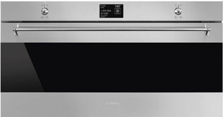 SMEG Forno Classica SFPR9395X (85 L - 89.6 cm - Pirolítico - Inox)