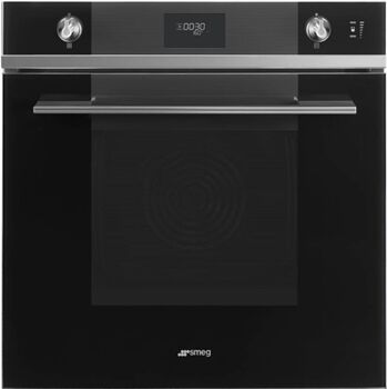 SMEG Forno a Vapir Linea SO6101S2N (68 L - 59.7 cm - Hidrolítico - Preto)