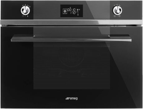 SMEG Forno a Vapor Linea SF4102VCN (41 L - 59.7 cm - Hidrolítico - Preto)