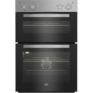Beko RecycledNet Built In Electric Double Oven - Stainless Steel - A/A Rated