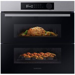 Samsung NV7B5755SAS Series 5 Smart Oven with Dual Cook Flex and Air Fry in Silver