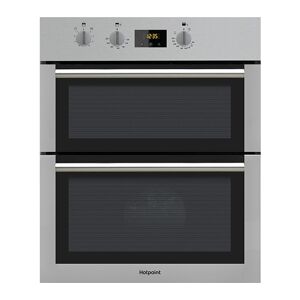 HOTPOINT Class 4 DU4 541 IX Electric Built-under Double Oven - Black & Stainless Steel, Stainless Steel