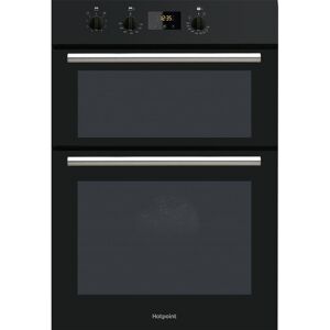 HOTPOINT Class 2 DD2 540 BL Electric Double Oven - Black, Black