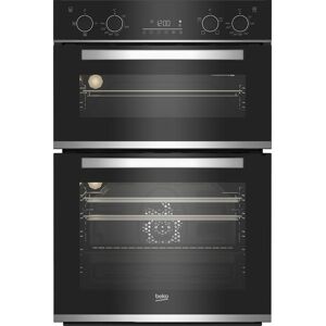 BEKO BBXDF25300X Electric Double Oven - Stainless Steel, Stainless Steel