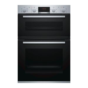 BOSCH Serie 4 MBS533BS0B Electric Double Oven - Stainless Steel, Stainless Steel