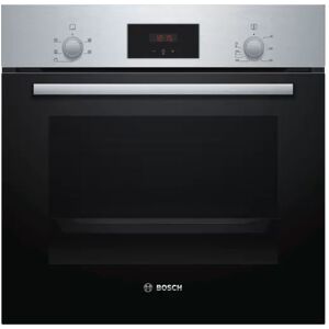 Bosch HHF113BR0B 60cm Stainless Steel Built-In Electric Single Oven - Black / Stainless