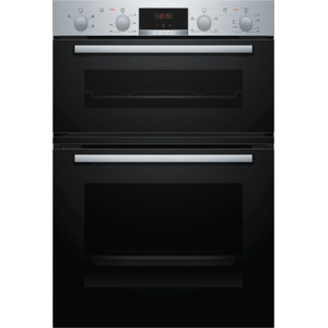 Bosch MHA133BR0B Stainless Steel Built In Double Oven - Black / Stainless