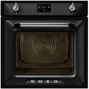 Smeg SOP6902S2PN Black 60Cm Victoria Steam Oven - Black