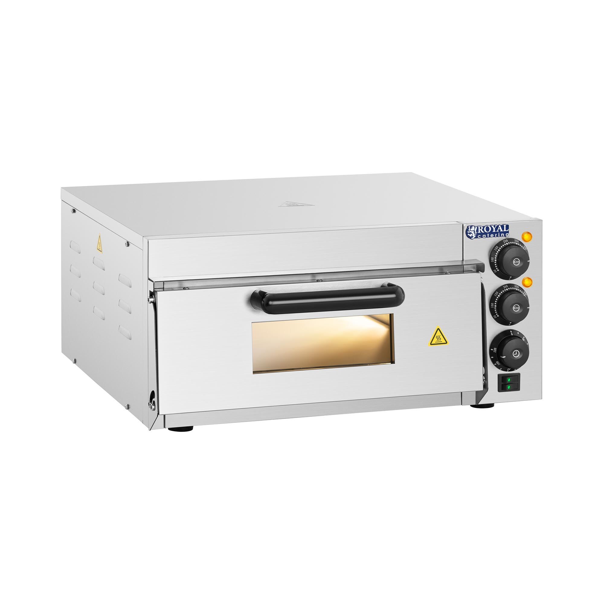 Royal Catering Factory seconds Pizza Oven - 1 chamber - 2,000 W RCPO-2000-1PE