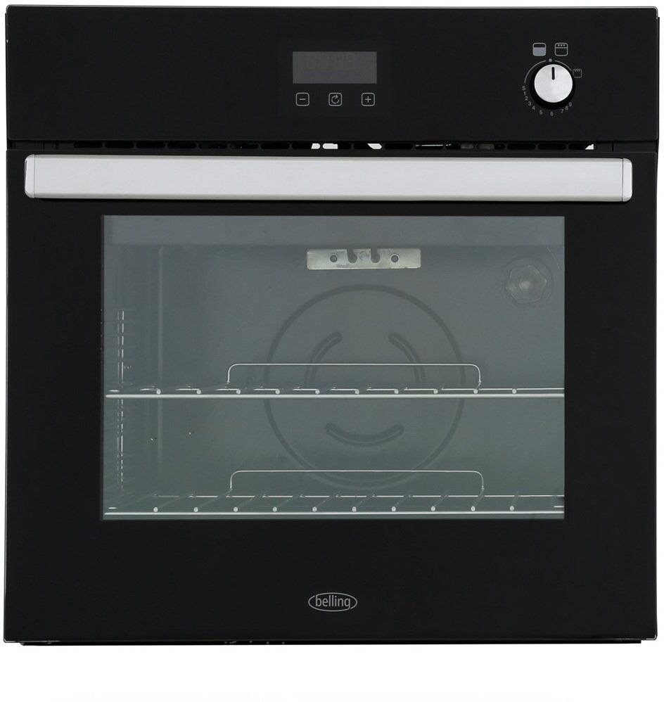 Belling BI602G Black Single Built In Gas Oven