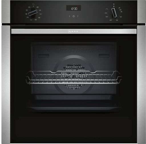 Neff N50 B3ACE4HN0B Single Built In Electric Oven - Stainless Steel