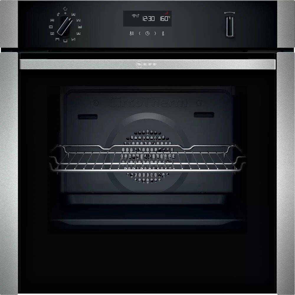 Neff N50 B5ACH7AH0B Single Built In Electric Oven - Stainless Steel