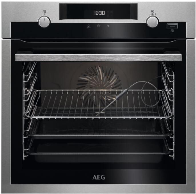 AEG BCS556020M Single Built In Electric Oven - Stainless Steel