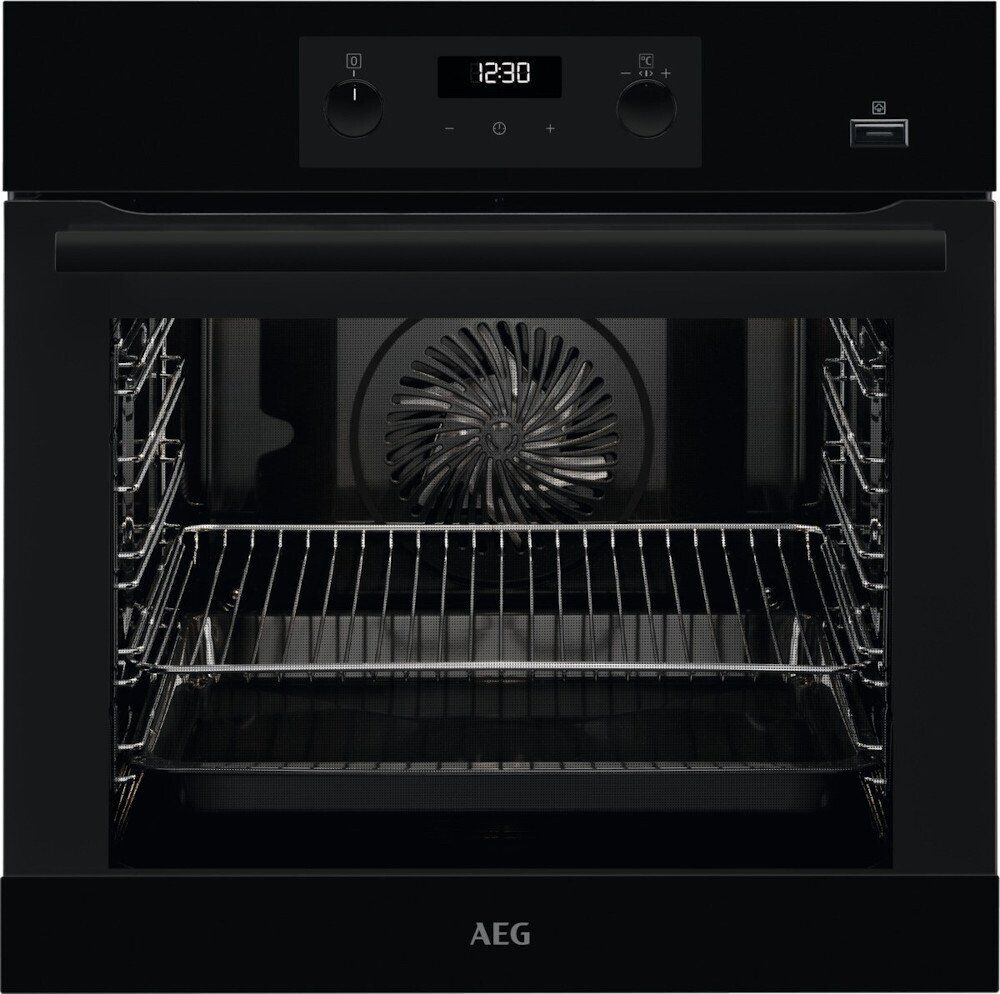 AEG BEB355020B Single Built In Electric Oven - Black