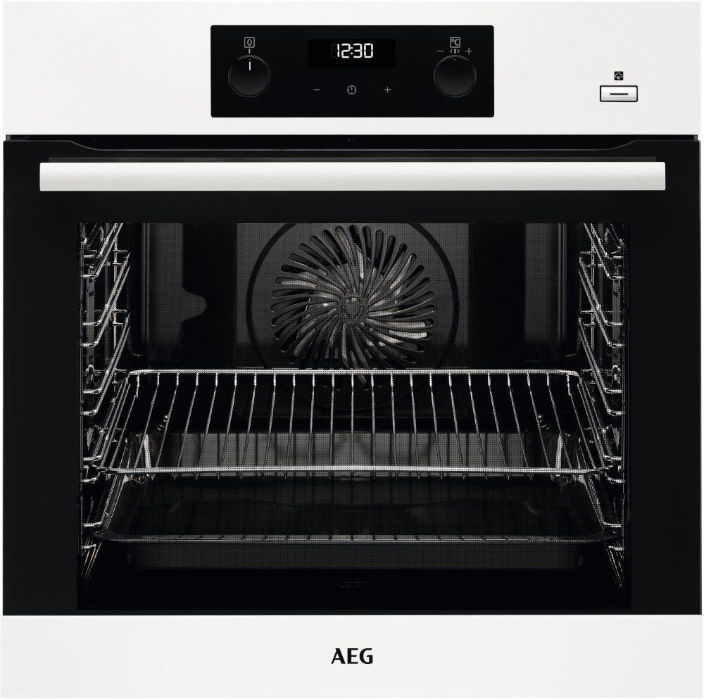 AEG BEB355020W Single Built In Electric Oven - White