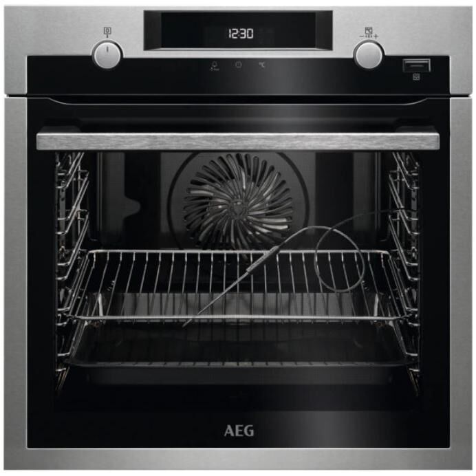 AEG BPS556020M Single Built In Electric Oven - Stainless Steel