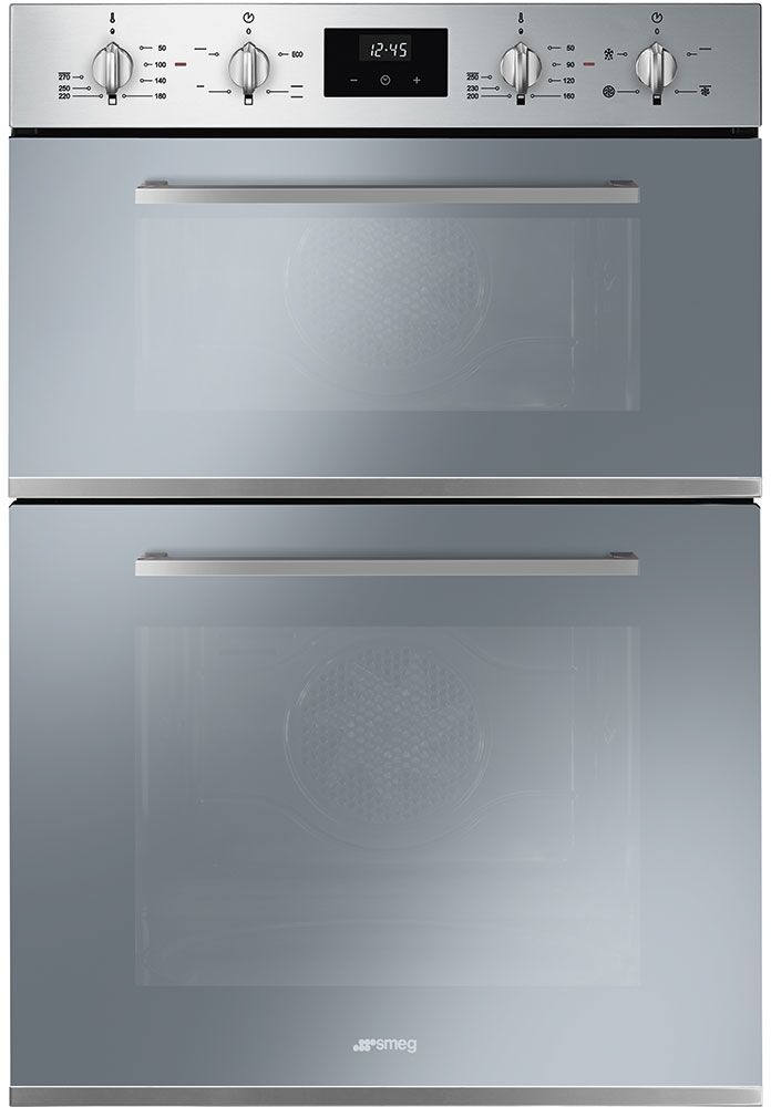Smeg Cucina DOSF400S Double Built In Electric Oven - Stainless Steel