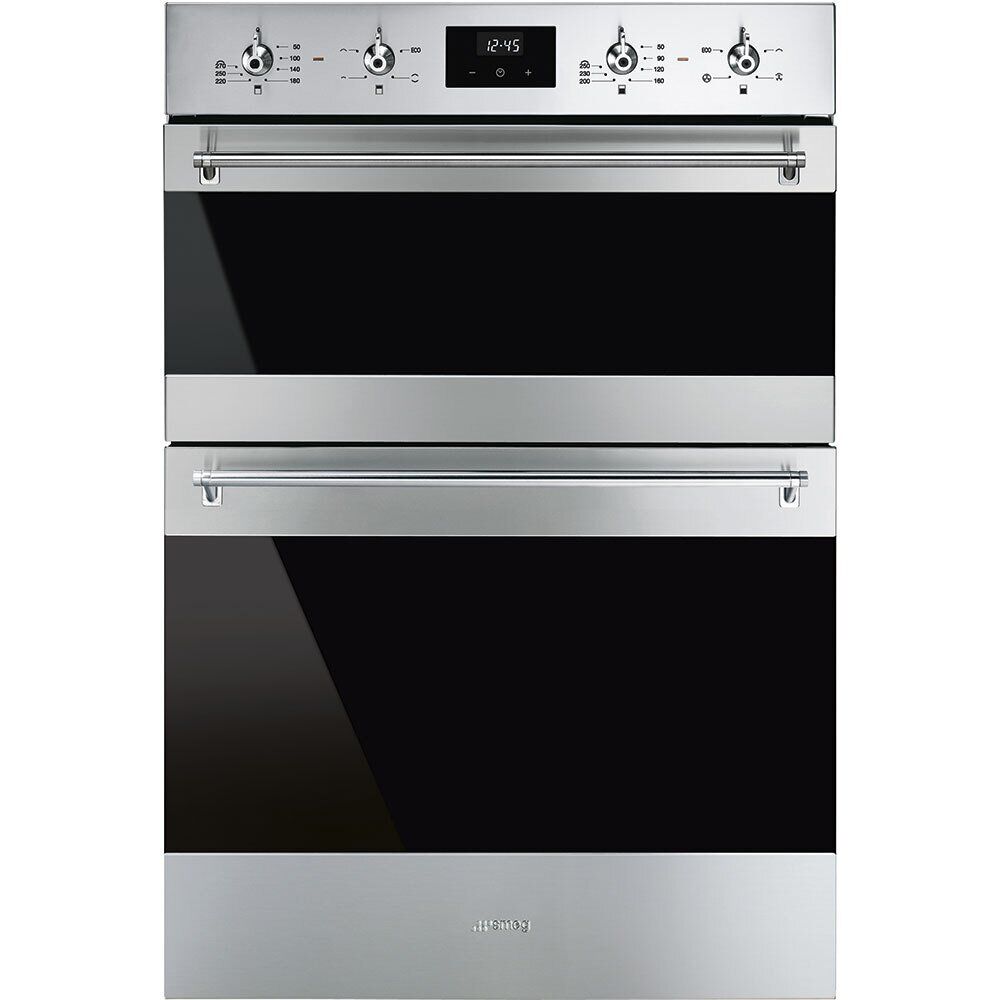 Smeg Classic DOSF6300X Double Built In Electric Oven - Stainless Steel
