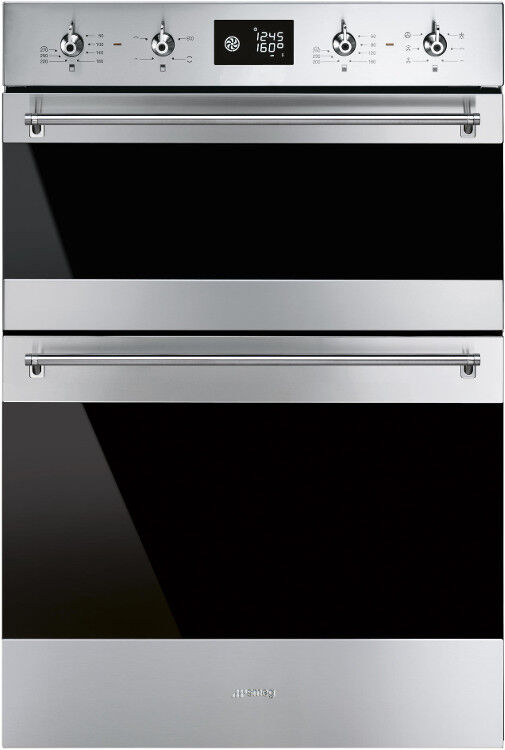 Smeg Classic DOSF6390X Double Built In Electric Oven - Stainless Steel