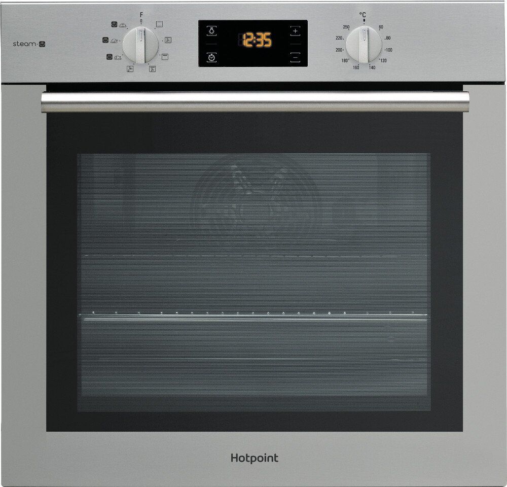 Hotpoint FA4S 544 IX H Single Built In Electric Oven - Stainless Steel